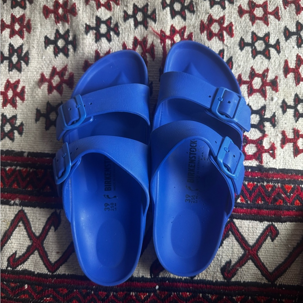 Birkenstock Bright Blue Sandals
